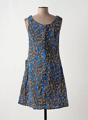 Robe courte bleu KALI YOG femme