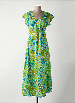 Robe longue vert LA FIANCÉE pour femme