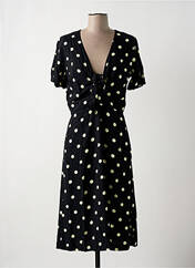 Robe mi-longue noir MADEMOISELLE YEYE pour femme seconde vue