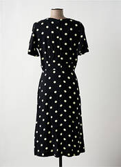 Robe mi-longue noir MADEMOISELLE YEYE pour femme seconde vue