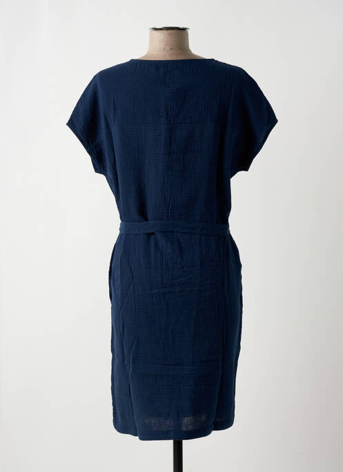 Robe mi-longue bleu fonce MOUSQUETON pour femme