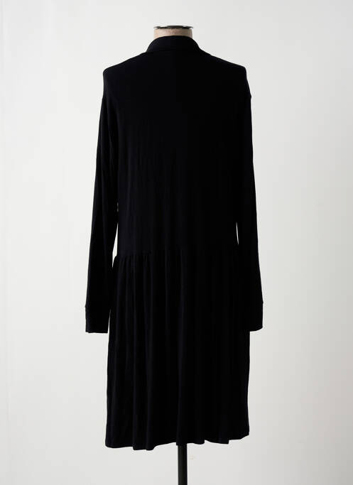 Robe mi-longue noir BY BASICS pour femme