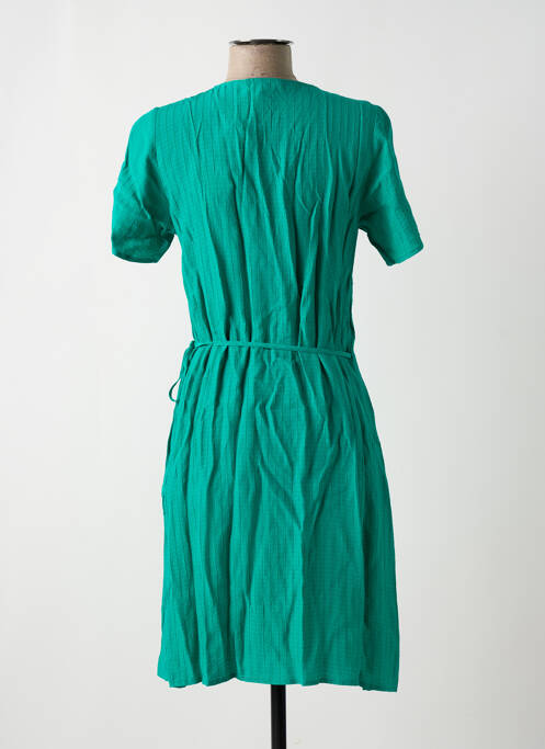 Robe mi-longue vert KING LOUIE pour femme