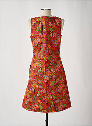 Robe mi-longue orange LA FIANCÉE femme