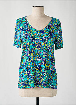 T-shirt bleu LA FIANCÉE femme