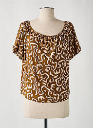 T-shirt marron SURKANA femme