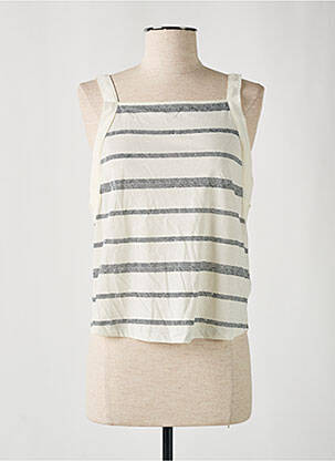 Top beige SKUNKFUNK femme