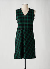Robe courte vert MADEMOISELLE YEYE pour femme seconde vue
