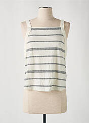 Top beige SKUNKFUNK pour femme seconde vue