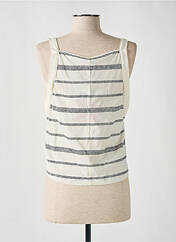 Top beige SKUNKFUNK pour femme seconde vue