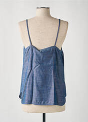 Top bleu SKUNKFUNK pour femme seconde vue