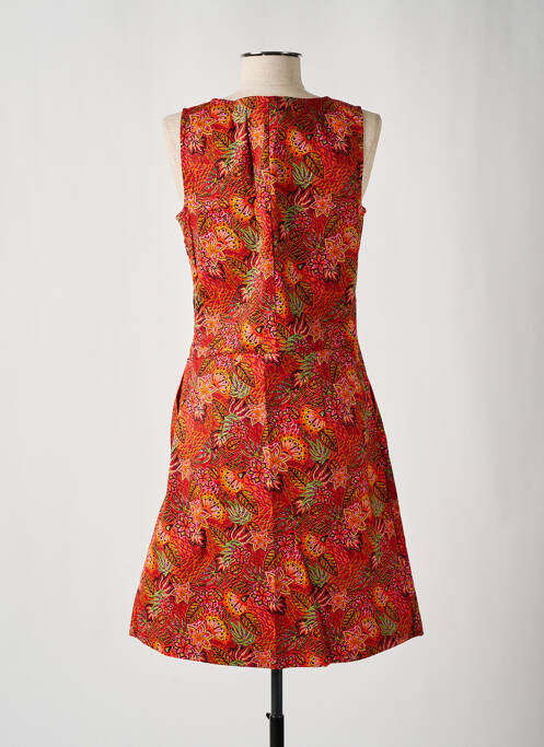 Robe mi-longue orange LA FIANCÉE femme