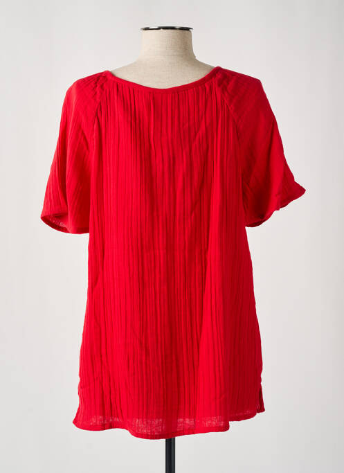 Blouse rouge LA FIANCÉE pour femme