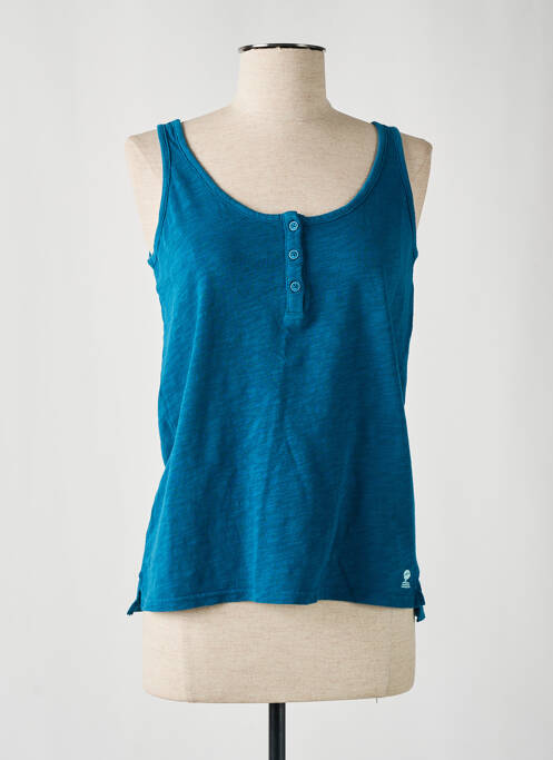Débardeur bleu MOUSQUETON pour femme