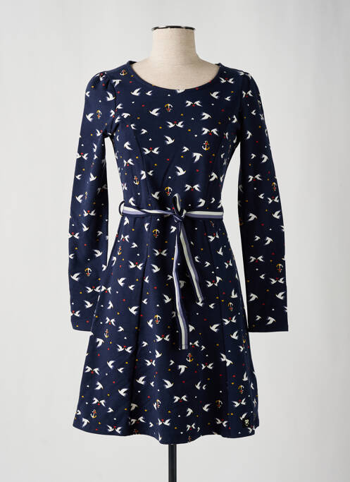 Robe courte bleu BLUTSGESCHWISTER pour femme
