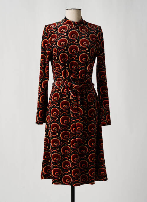 Robe mi-longue orange KING LOUIE pour femme