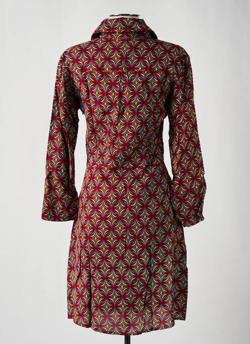 Robe mi-longue rouge KALI YOG pour femme