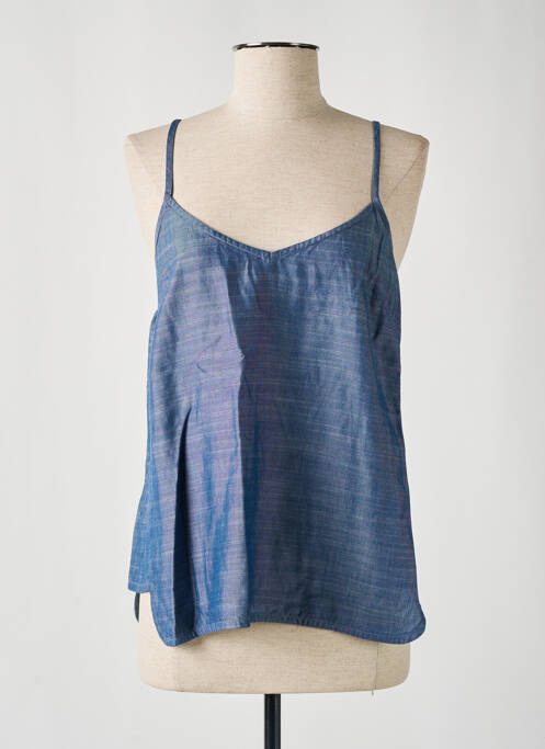 Top bleu SKUNKFUNK pour femme