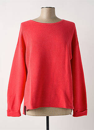 Pull coupe droite manches longues rose WHITE STUFF femme