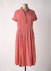 Robe longue rouge EMILYANDFIN pour femme seconde vue