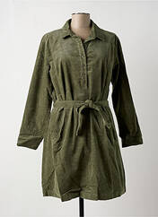 Robe mi-longue vert MOUSQUETON pour femme seconde vue