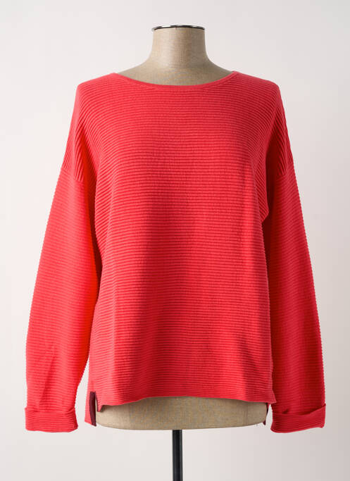 Pull col rond manches longues rose WHITE STUFF femme