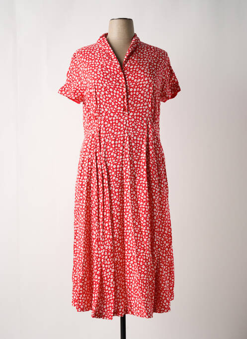 Robe longue rouge EMILYANDFIN pour femme