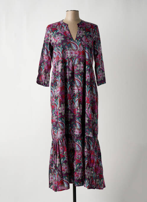 Robe longue violet LA FIANCÉE pour femme