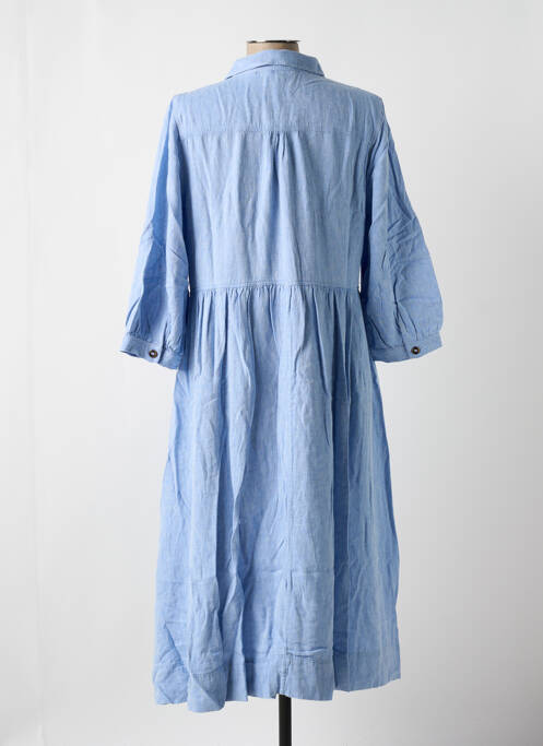 Robe mi-longue bleu WHITE STUFF pour femme