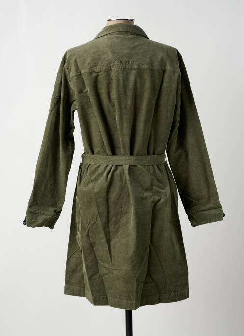 Robe mi-longue vert MOUSQUETON pour femme