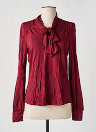 Blouse manches longues manches longues rouge KING LOUIE femme