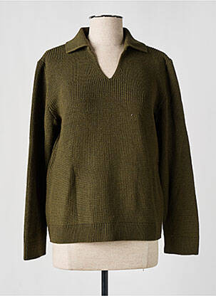 Pull vert MOUSQUETON pour femme