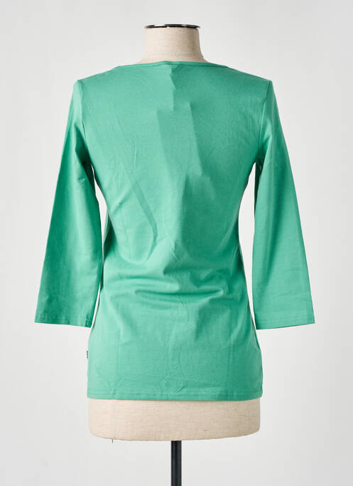 T-shirt manches longues manches longues vert BLUTSGESCHWISTER femme