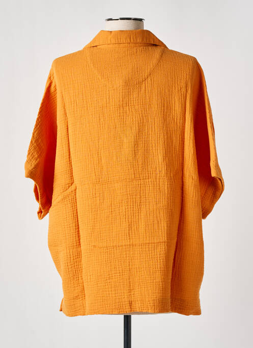 Blouse orange MOUSQUETON pour femme