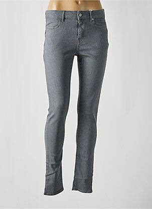 Jeans skinny push-up taille normale gris KANOPE femme