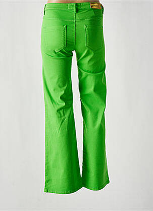 Pantalon flare stretch taille normale vert COUTURIST femme