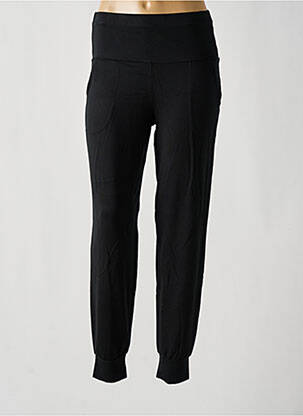 Jogging taille haute taille haute noir BLUTSGESCHWISTER femme