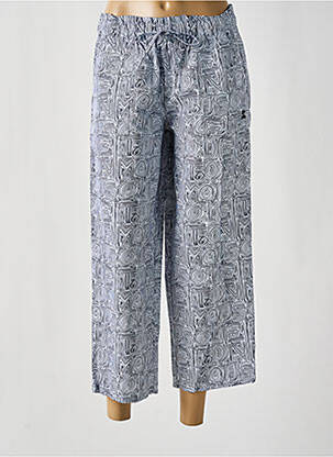 Pantalon 7/8 taille haute taille haute blanc MOUSQUETON femme