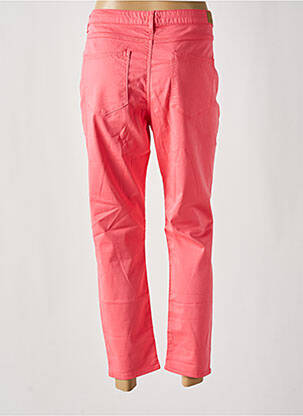Pantalon 7/8 stretch taille normale rose KANOPE femme