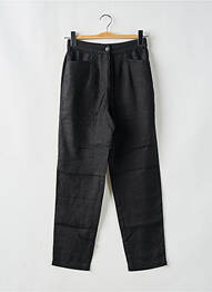Pantalon droit taille haute taille haute noir WHITE STUFF femme
