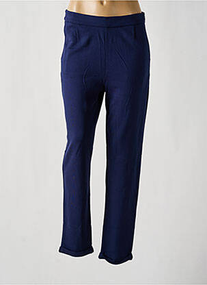 Pantalon droit bleu KING LOUIE pour femme