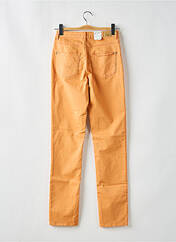Pantalon droit orange KANOPE pour femme seconde vue