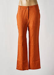 Pantalon droit orange MOUSQUETON pour femme seconde vue