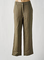 Pantalon droit vert MOUSQUETON pour femme seconde vue