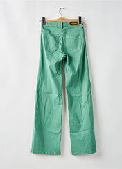 Pantalon flare vert fonce COUTURIST pour femme seconde vue