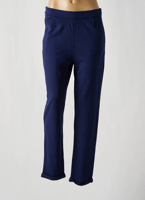 Pantalon droit bleu KING LOUIE pour femme