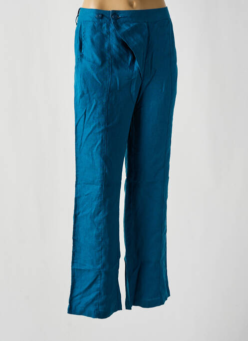 Pantalon droit bleu MOUSQUETON pour femme