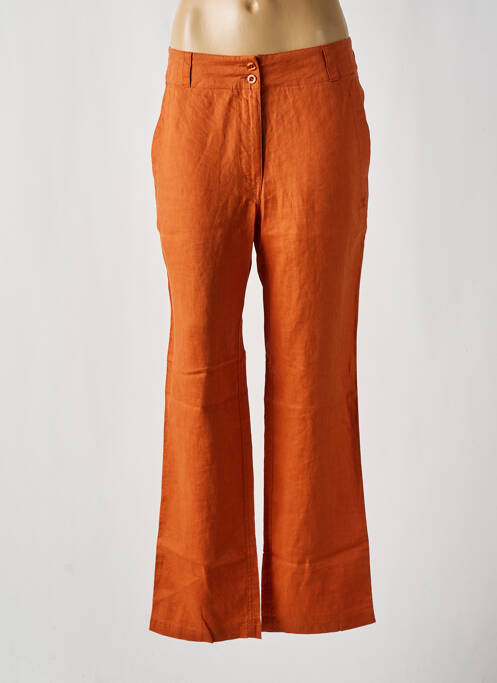 Pantalon droit orange MOUSQUETON pour femme