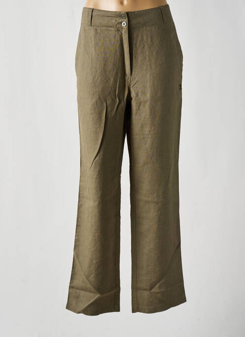 Pantalon droit vert MOUSQUETON pour femme