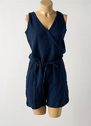 Combishort bleu fonce MOUSQUETON femme